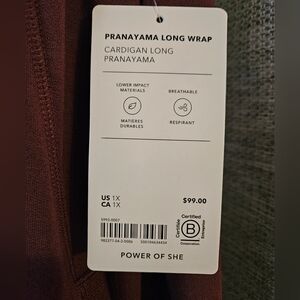 Athleta Pranayama Long Wrap